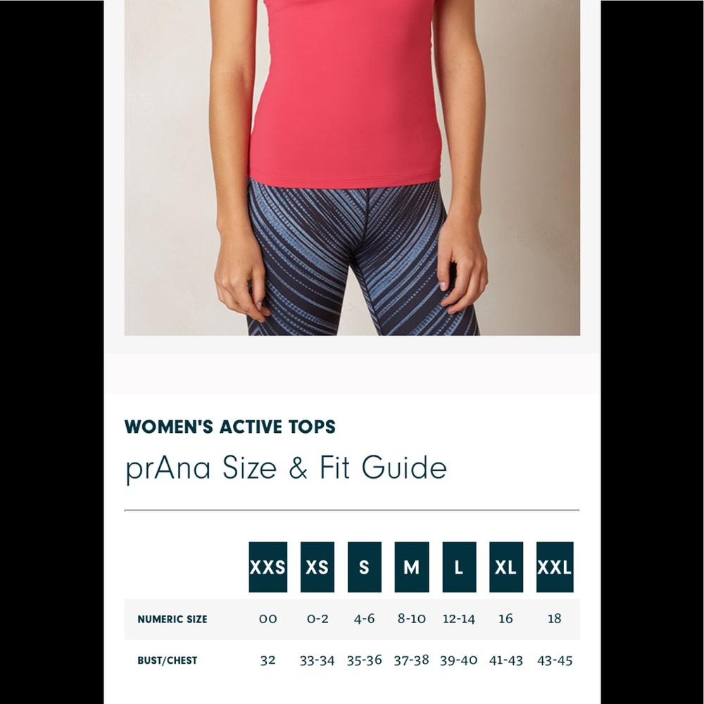 Rare! Prana DK Teal Green/Blue Sonja Shelf bra tank- Medium (8-10) - Picture 7 of 8